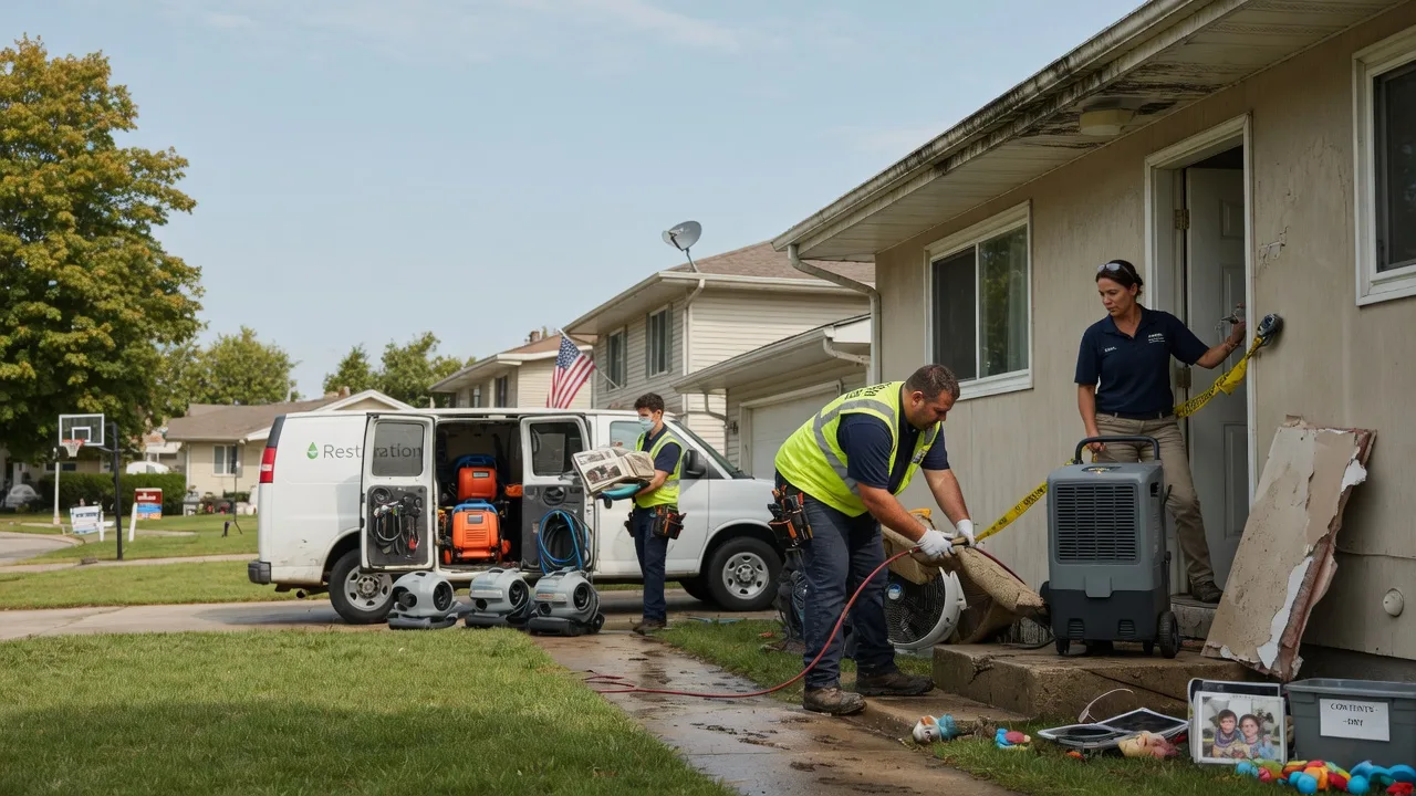 Water Damage Restoration in Kinsman, IL near me